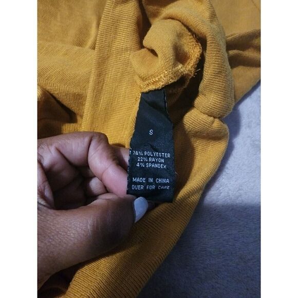 Women's Small Cut Out Pullover Top, Casual Round Neck Long Sleeve Pullover - Picture 10 of 13